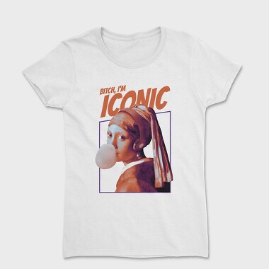 Art Pearl Girl Iconic, Women's T-Shirt