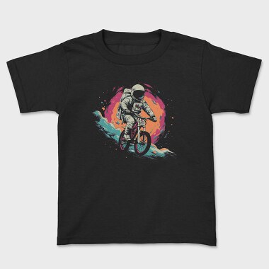 Astronaut Bike, Kids' T-Shirt