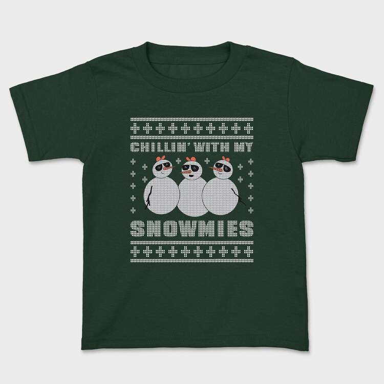 Chillin With My Snowmies, Детска Тениска