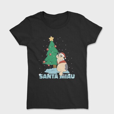 Chistmas Cat, Women's T-Shirt