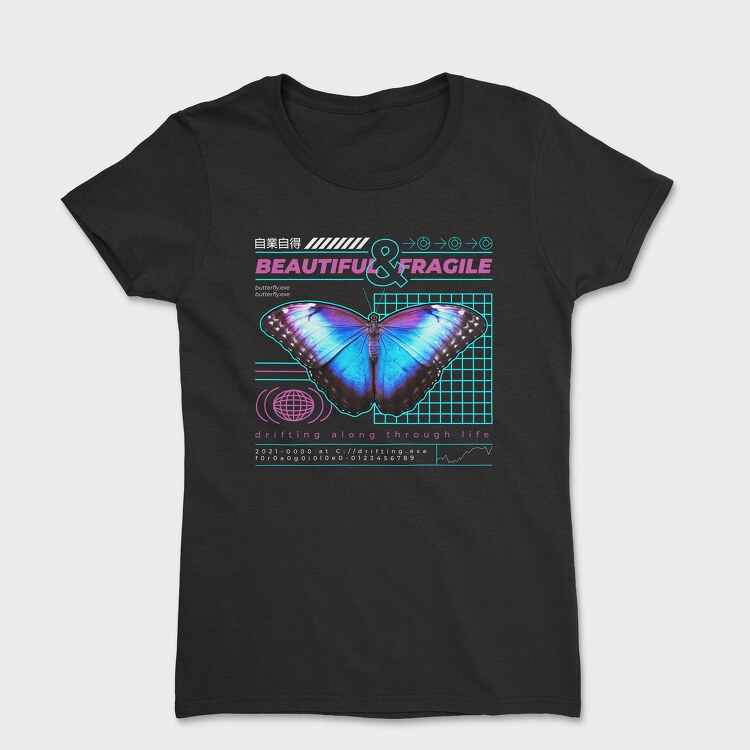 Trap Butterfly, Women's T-Shirt