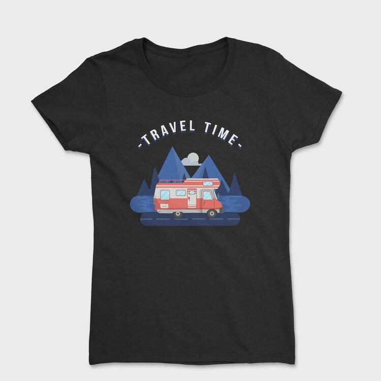 Travel Time Camper, Дамска Тениска