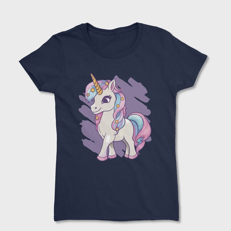 Fantasy Unicorn Cute, Women's T-Shirt