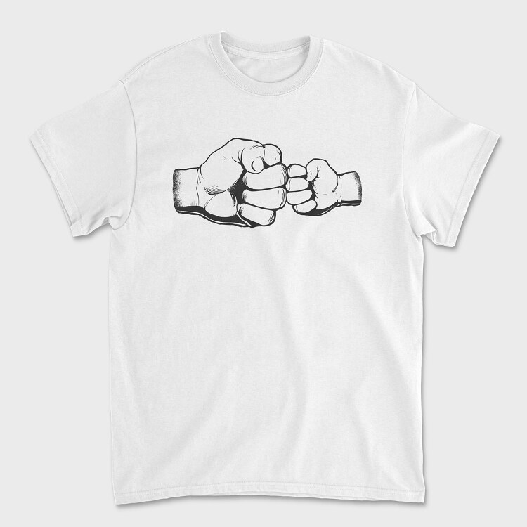 Father Son Fist, Унисекс Мъжка Тениска