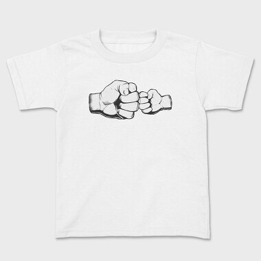 Kids' T-Shirt, Father Son Fist