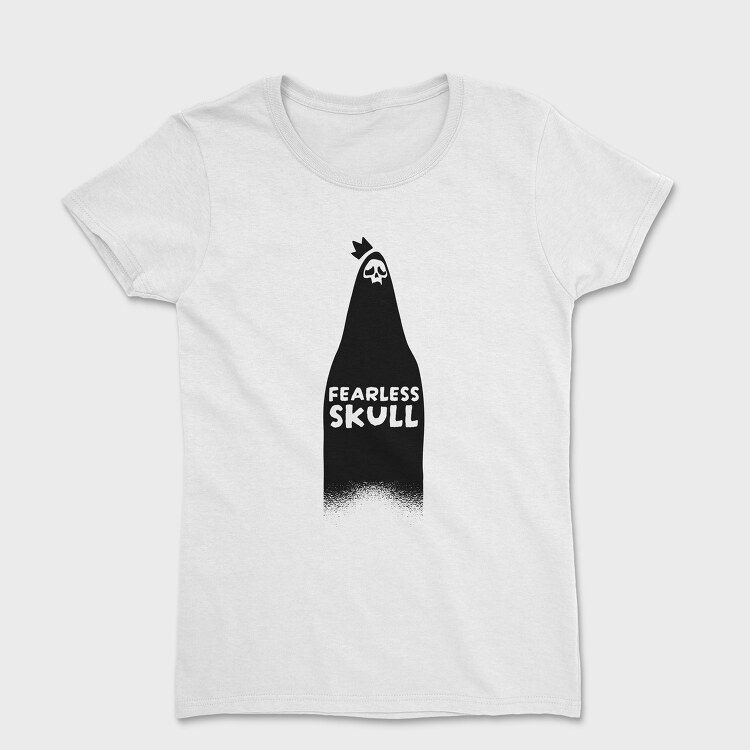 Fearless Skull, Women's T-Shirt