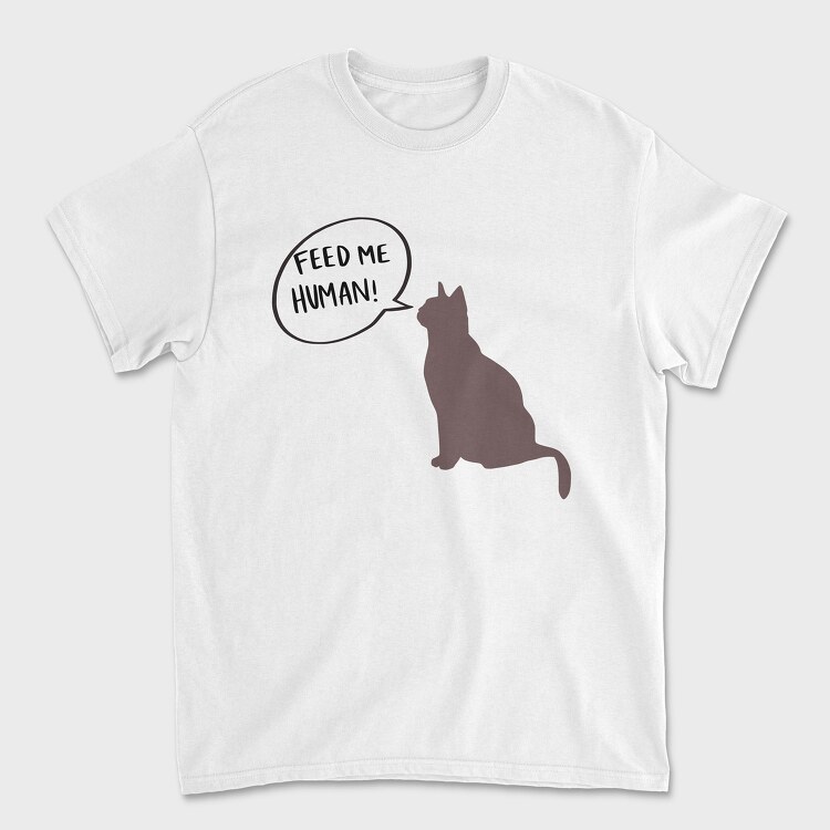 Feed Me Human, Unisex Men's T-Shirt