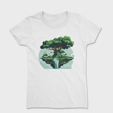 Tree Waterfall, Women's T-Shirt