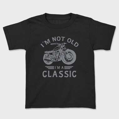 Im a Classic Motorcycle, Kids' T-Shirt