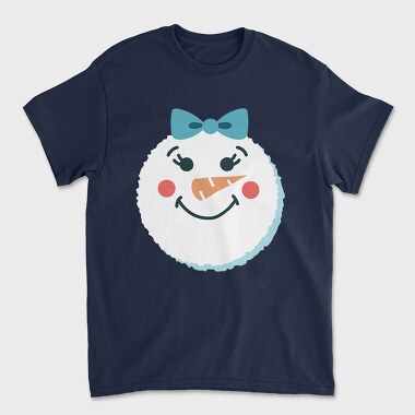Christmas Snowman Faces 2, Unisex Men's T-Shirt