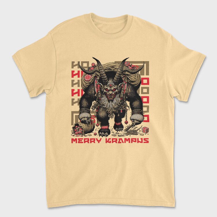 Trend Merry Krampus Japanese, Unisex Men's T-Shirt