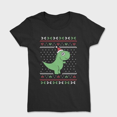 Trex Ugly Sweater, Women's T-Shirt