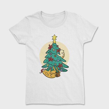 Christmas Tree Cats, Women's T-Shirt