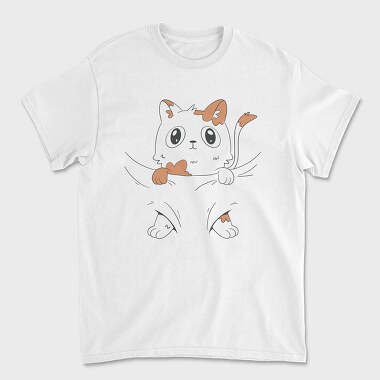Baby Cat, Unisex Men's T-Shirt