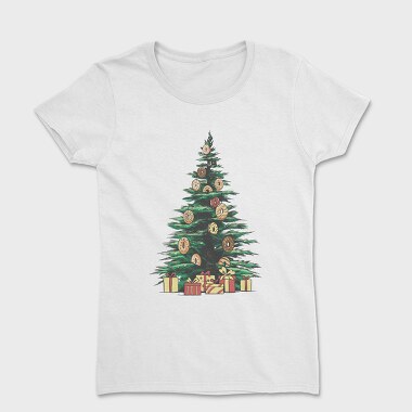 Christmas Tree Donuts, Women's T-Shirt