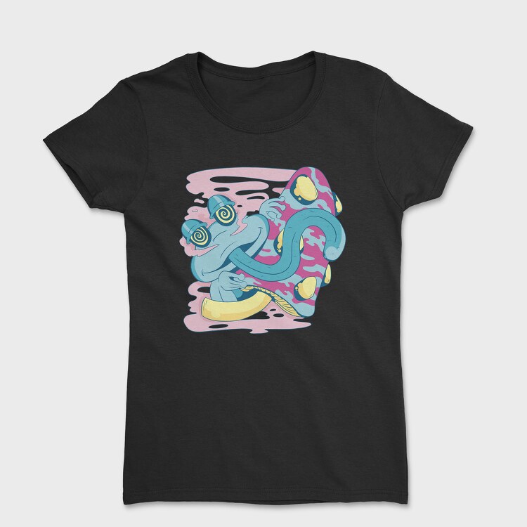 Trippy Frog, Women's T-Shirt