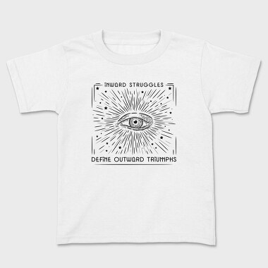 Inward Struggles, Kids' T-Shirt