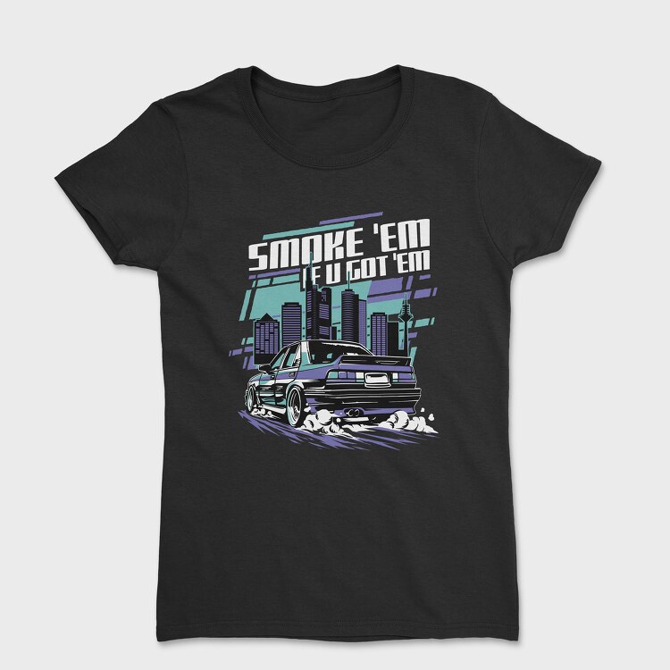 Tunning Car, Women's T-Shirt