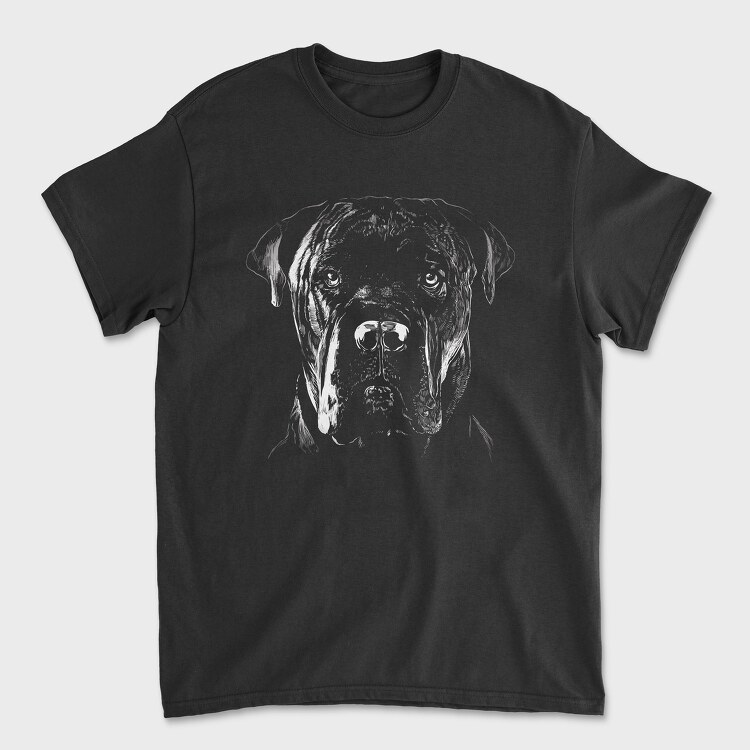 Italian Cane Portrait, Unisex Men's T-Shirt