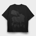 Banana Riding Unicorn, Unisex Men's T-Shirt