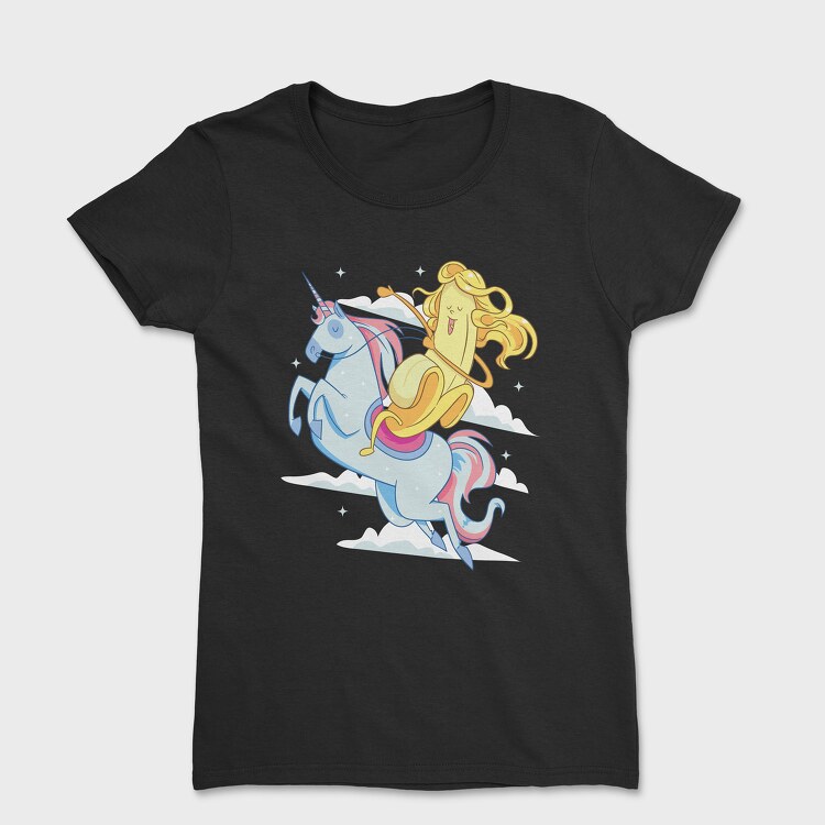 Banana Riding Unicorn, Дамска Тениска