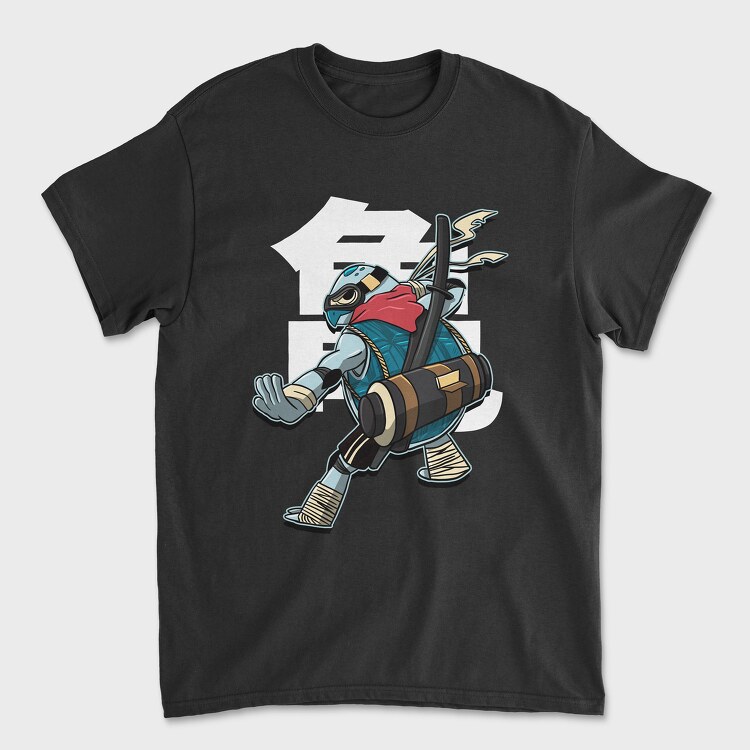 Turtle Sword, Унисекс Мъжка Тениска