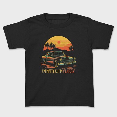 Classic Vintage Car, Kids' T-Shirt