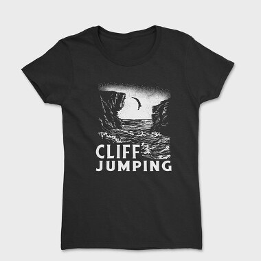Cliff Jumping, Women's T-Shirt