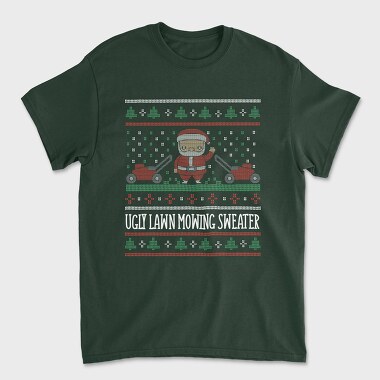 Ugly Lawn Mowing Sweater, Unisex Men's T-Shirt