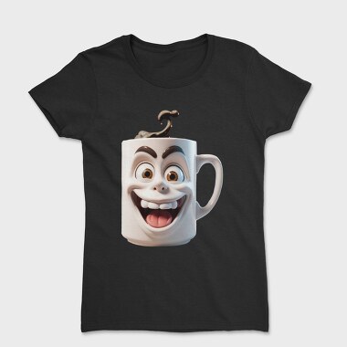 Coffe Crazy Screaming, Women's T-Shirt