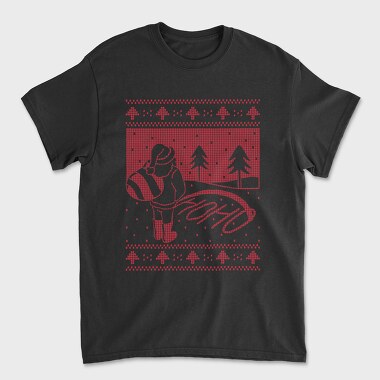 Ugly Sweater Hoho, Unisex Men's T-Shirt