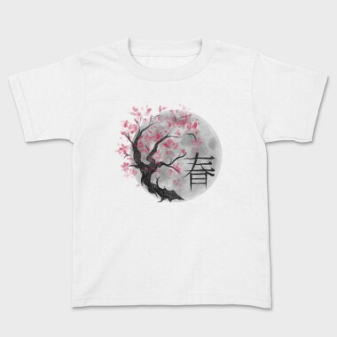 Japanese Spring, Kids' T-Shirt