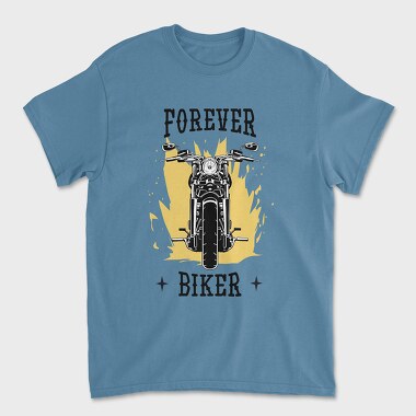 Forever Biker, Unisex Men's T-Shirt