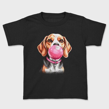 Beagle Bubblegum, Kids' T-Shirt