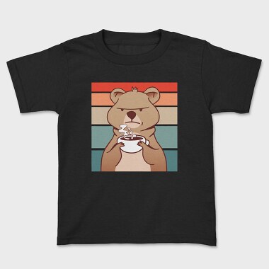 Coffee Grumpy Quokka, Детска Тениска