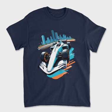 Formula 1 Car, Unisex Men's T-Shirt