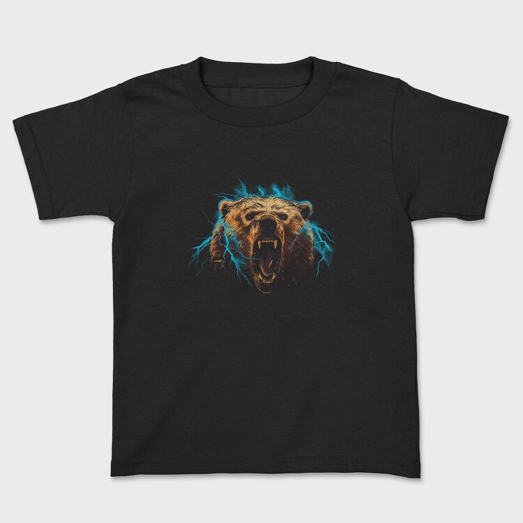 Bear Bolt, Kids' T-Shirt