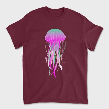 Jellyfish Electric, Unisex Men's T-Shirt