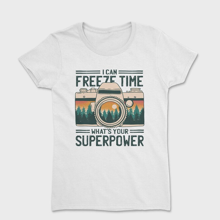 Freeze Time, Women's T-Shirt