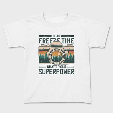 Freeze Time, Kids' T-Shirt