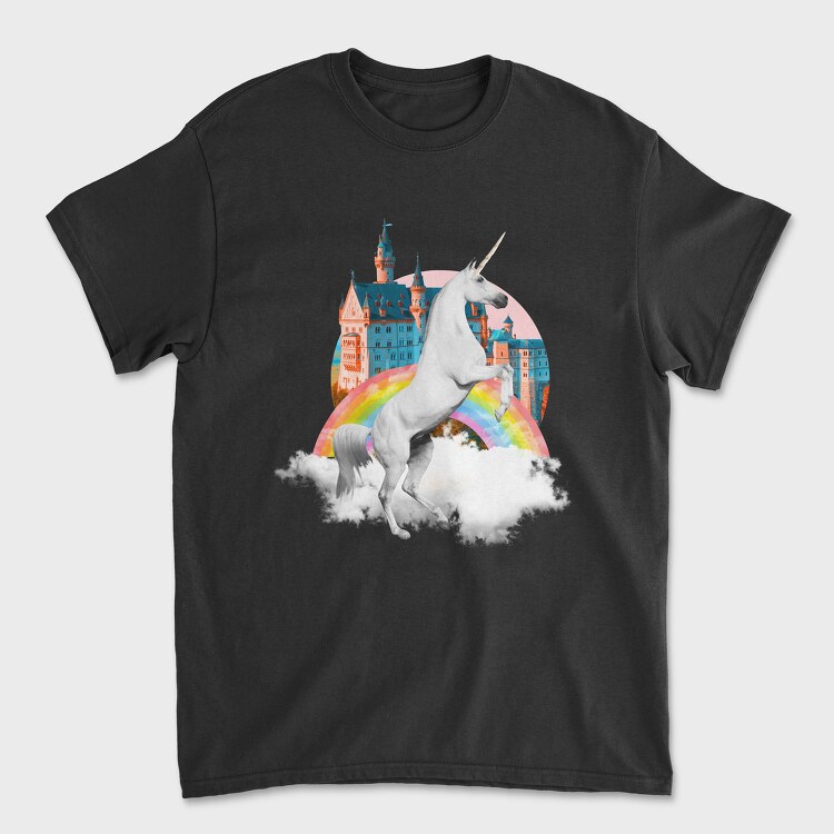 Unicorn Dreams, Унисекс Мъжка Тениска