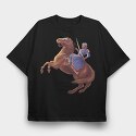 Unicorn Head Color, Unisex Men's T-Shirt