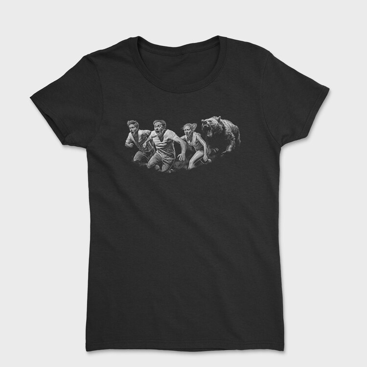 Bear Scary People, Women's T-Shirt
