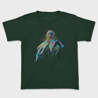 Colorful Octopus, Детска Тениска