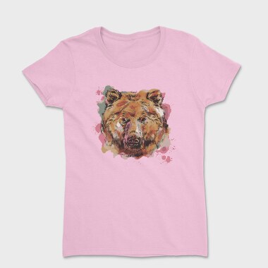 Bear Watercolor, Women's T-Shirt