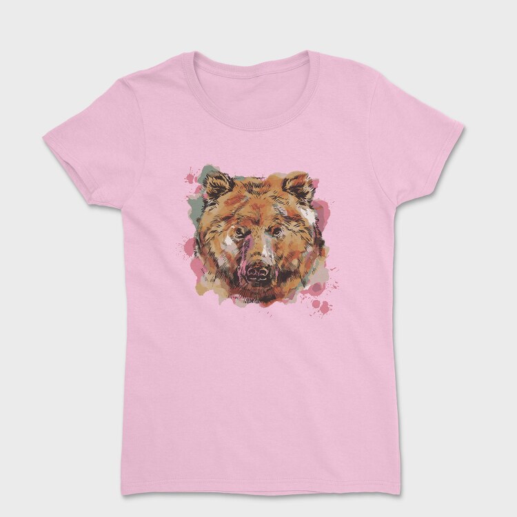 Bear Watercolor, Women's T-Shirt
