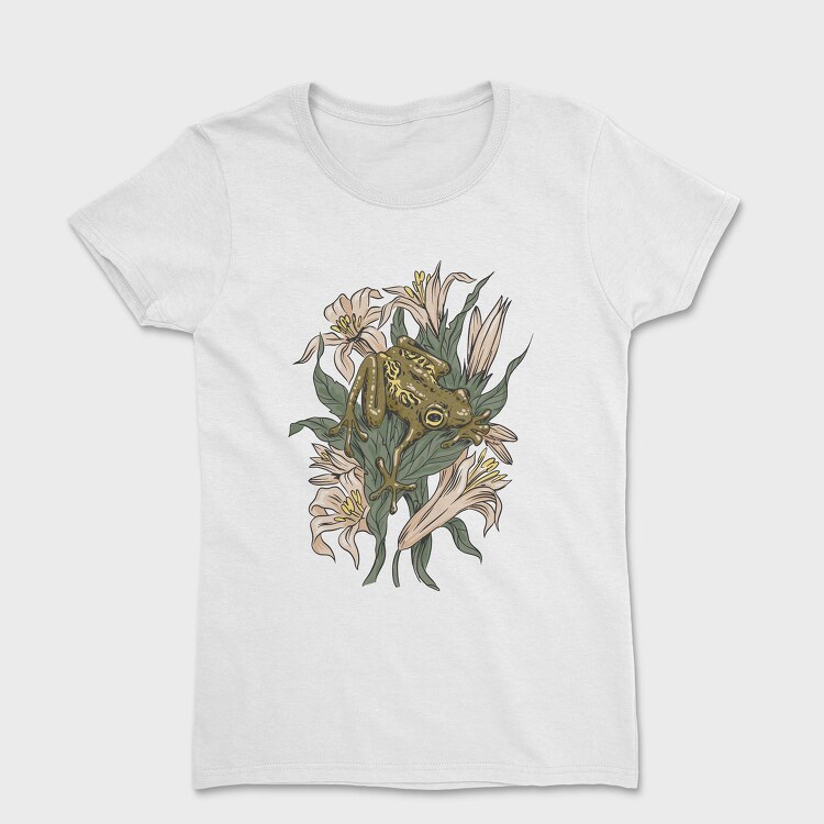 Frog Lilies, Women's T-Shirt