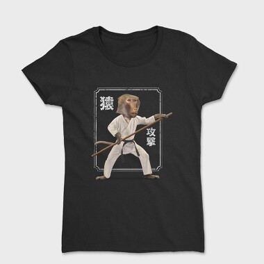 Karate Monkey, Women's T-Shirt