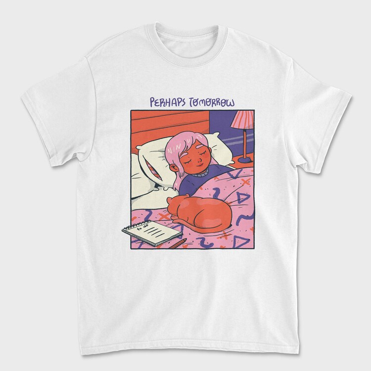Comfy Chill Girl 7, Унисекс Мъжка Тениска