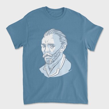 Унисекс Мъжка Тениска, Van Gogh